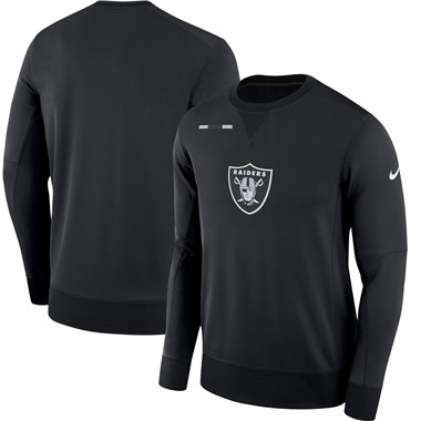 wholesale jerseys direct Men\’s Oakland Raiders Black Sideline Team ...